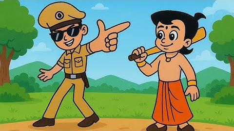 Chhota Bheem little Singham Cartoon/Chhota Bheem little Singham Tamil /Chhota Bheem little Singham