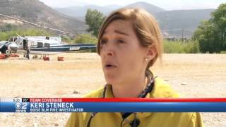 Brush fire burns 1,000 acres in Boise foothills
