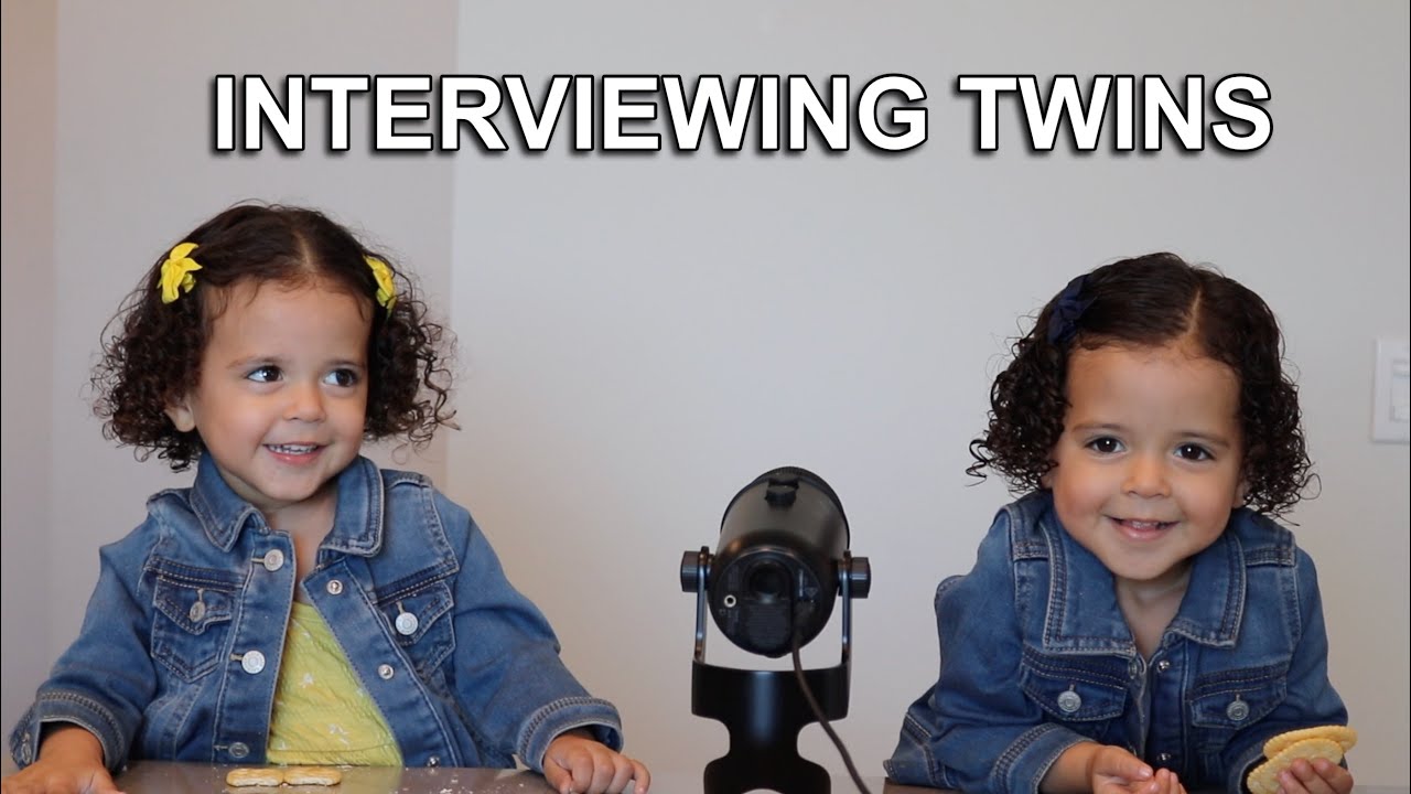 INTERVIEW WITH TWO YEAR OLD TWINS YouTube