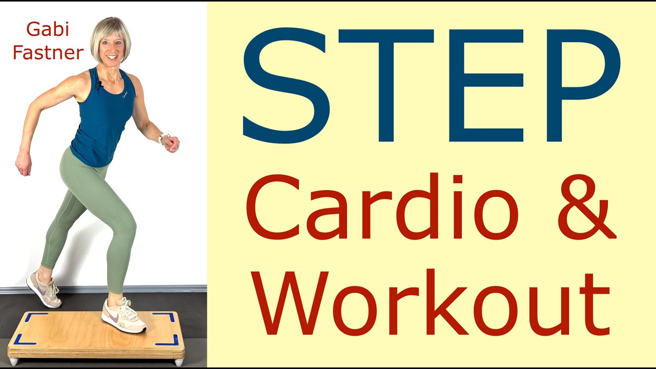 🎯 32 min. Step cardio & workout | Fatburner mit ca. 3000 Schritten & 250 Kcal verbrennen, im Stehen