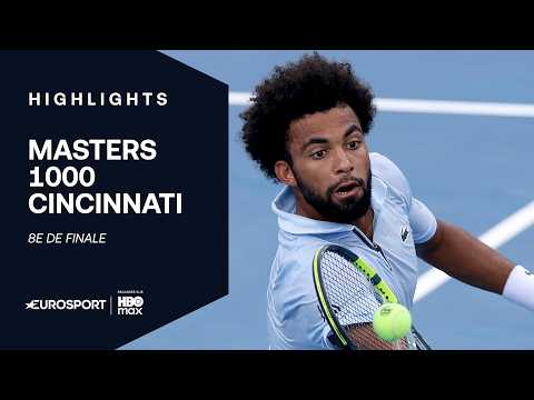 MASTERS 1000 CINCINNATI - Arthur Fils fait le SHOW, Alexander Zverev CRAQUE : le résumé des 1/8es
