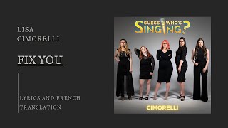 Fix you - Lisa Cimorelli | Lyrics and french translation