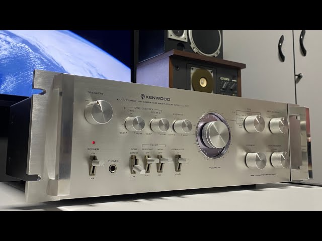 Amplificador da Kenwood Model KA-7100 conservação raríssima - (44