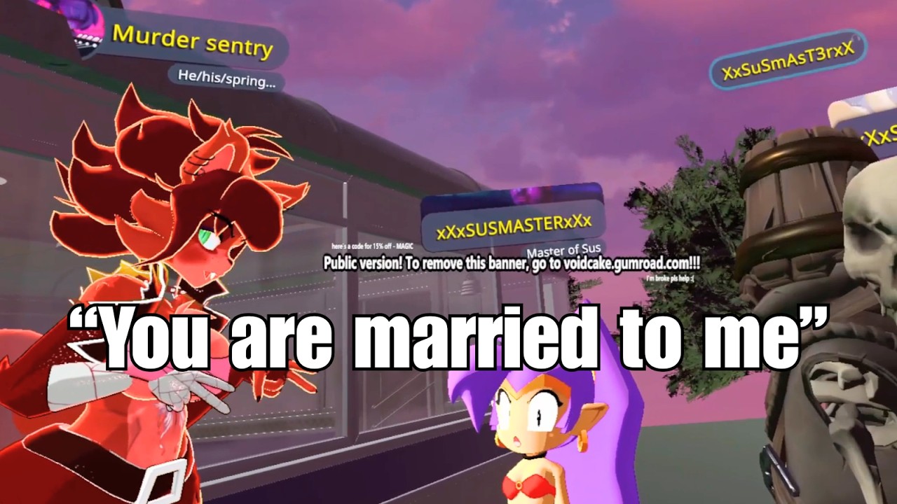 D.I.D furry says we have to marry him and divorce isnt an option