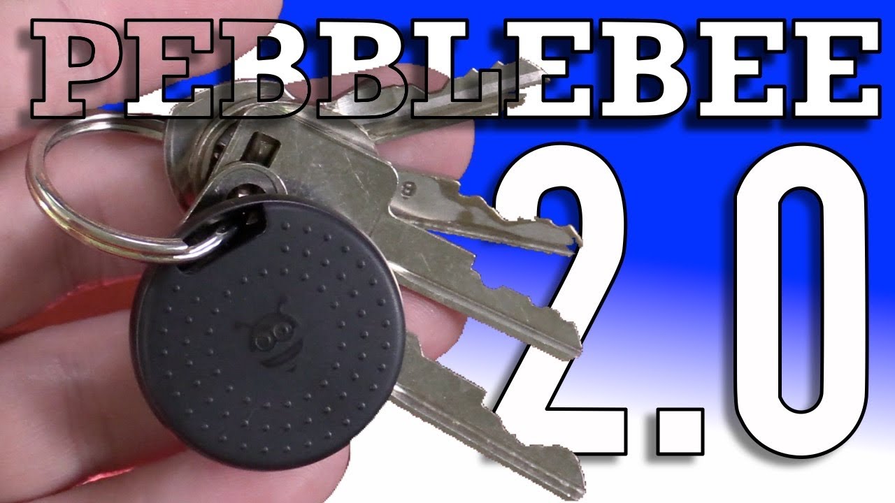 Pebblebee - Key Finder - Traqueur Bluetooth de 200 pieds - Paquet