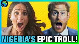 Meghan Markle & Prince Harry EMBARRASSED by NIGERIAN GOVERNMENT!?