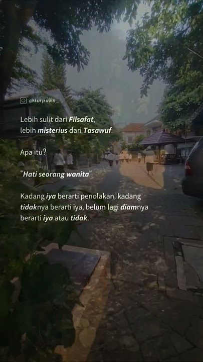 Hati Seorang Wanita