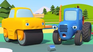 Синий Трактор - Весёлые Словечки 🚜 Развивающие Мультфильмы Про Машинки Для Детей