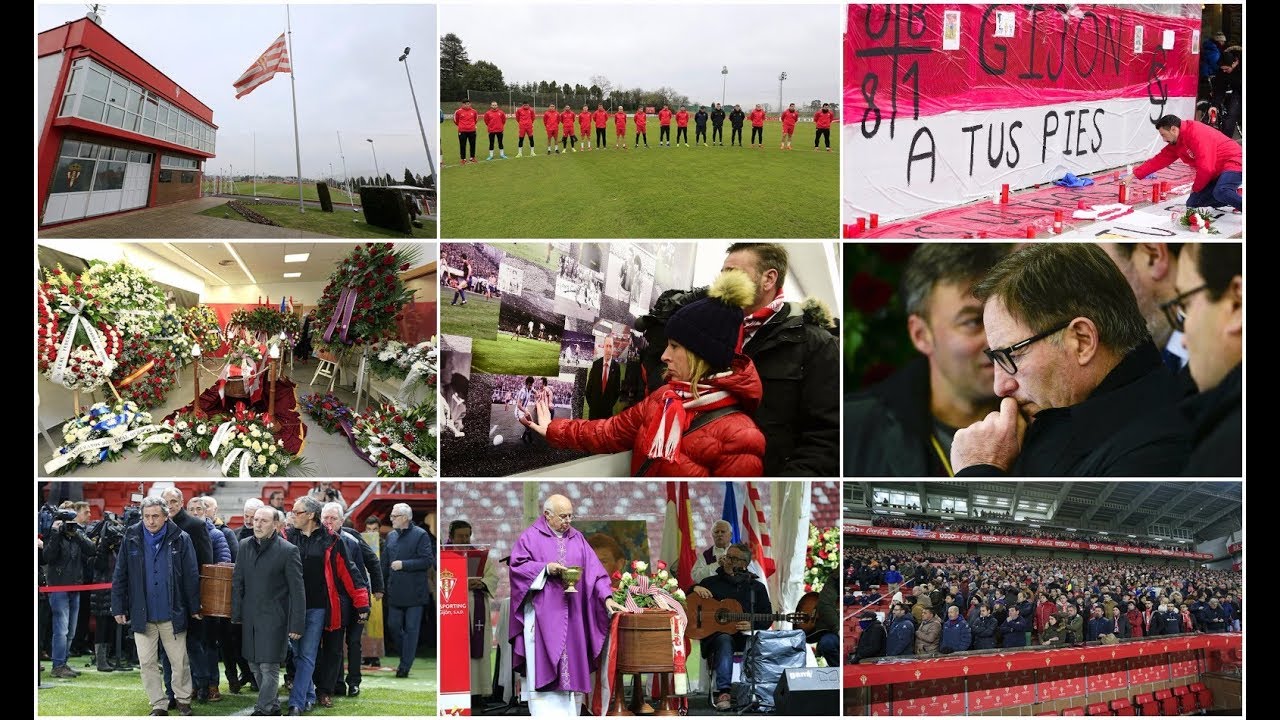 Funeral de Quini: Las Imágenes del Adiós del Exjugador del Sporting de Gijón