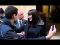Anjelica huston at the live with kelly and michael stu