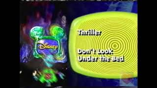 Disney Channel | Wicked Weekend | Bumper | 1999 | Thriller & Don't Look Under The Bed