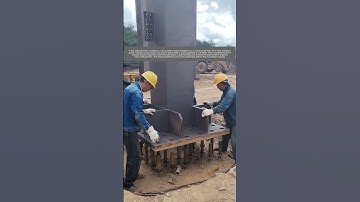 Installing the Steel Column Base