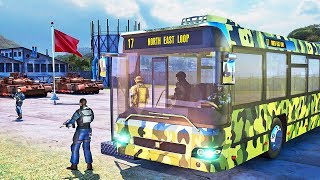 Army Coach Super Bus Driving - Gamers DEN - Android Gameplay screenshot 5