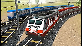 Train Simulator 2020: Real Racing 3D Train Games - India Chapter 2 Level 21 - Indore to Goa screenshot 5