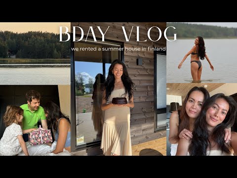 CHILL BDAY CELEBRATION | We rented a summer house | Finland Diaries | Regine Morales