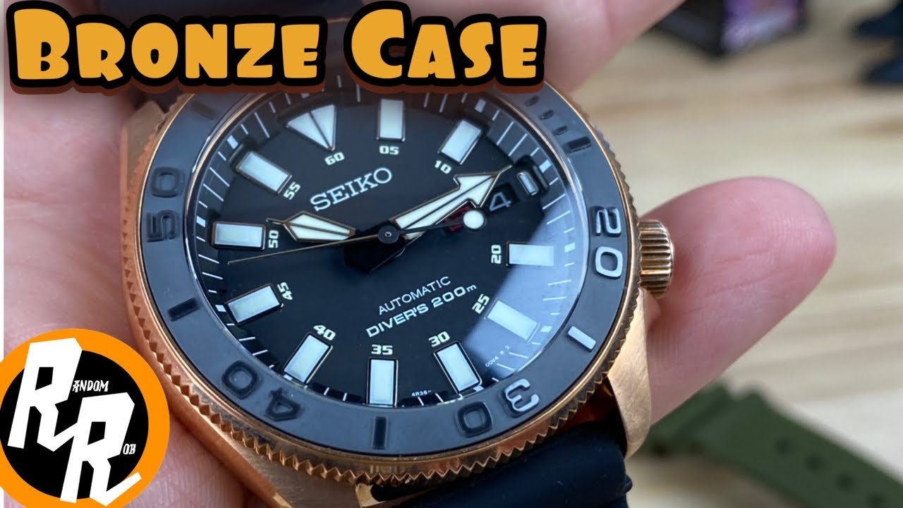 Seiko” build CT bronze case - YouTube