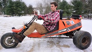 Street Legal 340cc 2Stroke Trike Found Untouched After 40 Years