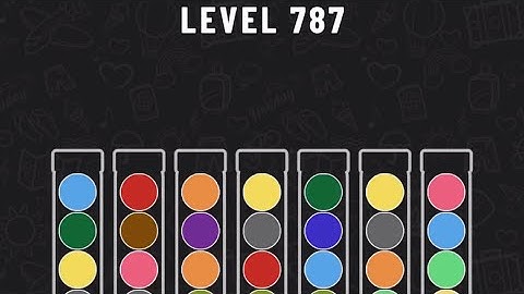 Ball Sort Puzzle Level 787 #ballsortpuzzle #ballsortpuzzlegameplay #puzzlegame #mobilegames