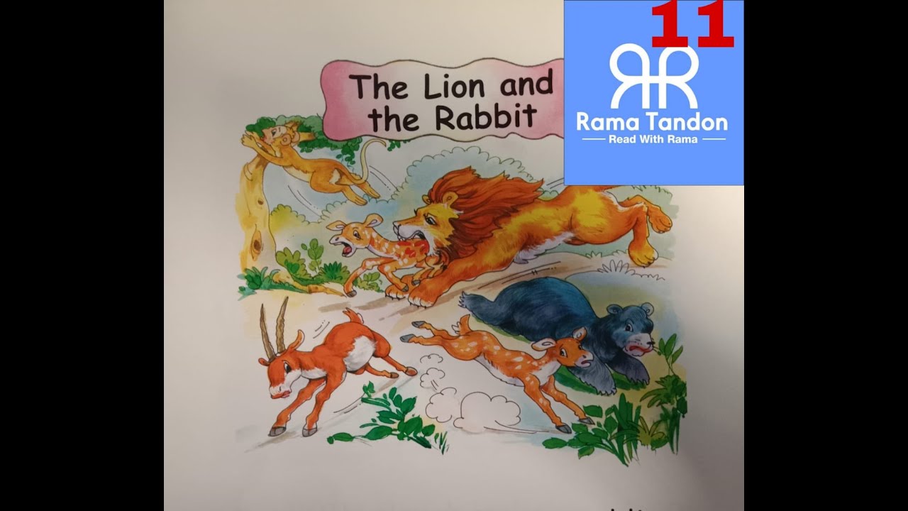 Story 11 of 31, The Lion and the Rabbit, DYSLEXIA AWARENESS MONTH - YouTube