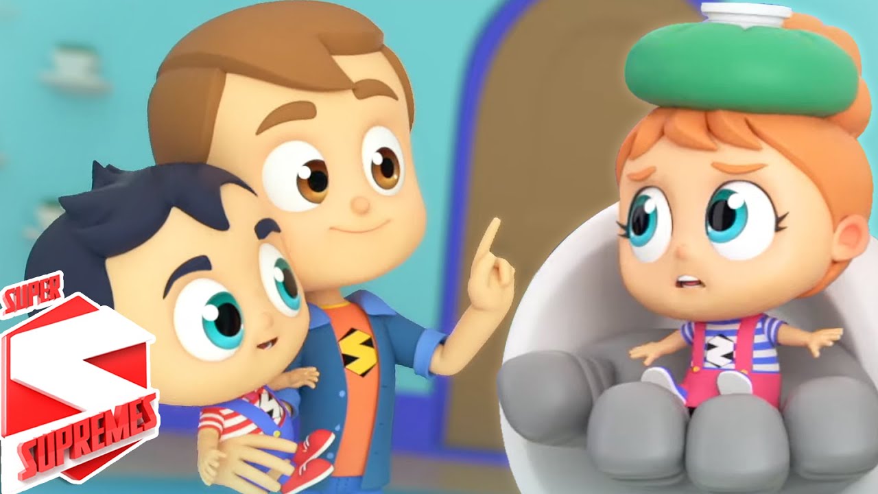 No No To School Song | Nursery Rhymes and Kids Songs For Children with Super Supremes