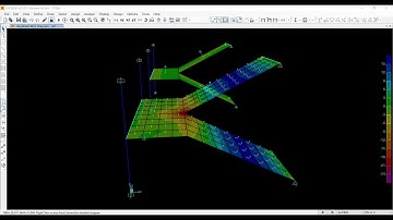 Sap2000 Phần 8 Cầu thang   Bài 02 Cầu thang 2 vế | A Bờ Cờ
