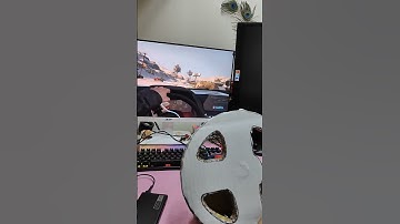 Gaming steering wheel for pc make in home with single mouse #shorts #viralvideo #gaming