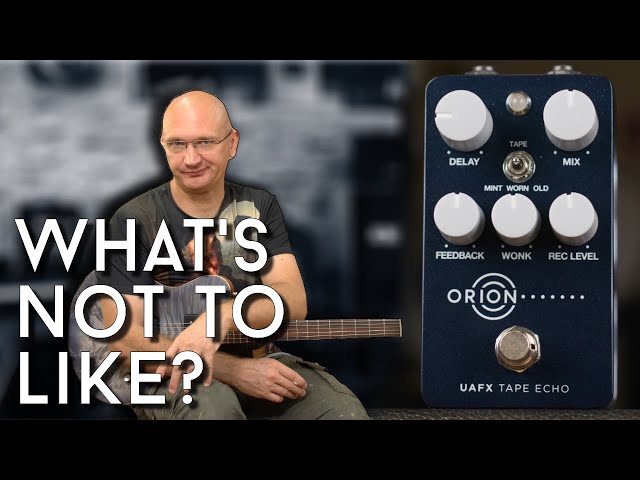 Universal Audio UAFX Orion Tape Echo × Komoguchi Yuya - YouTube