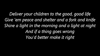 Wings - Deliver your children - lyrics on screen