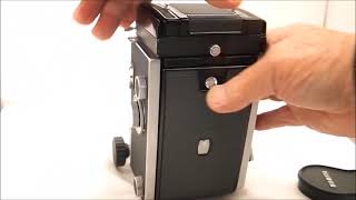 MAMIYA C33クラシックカメラ動作確認 - YouTube