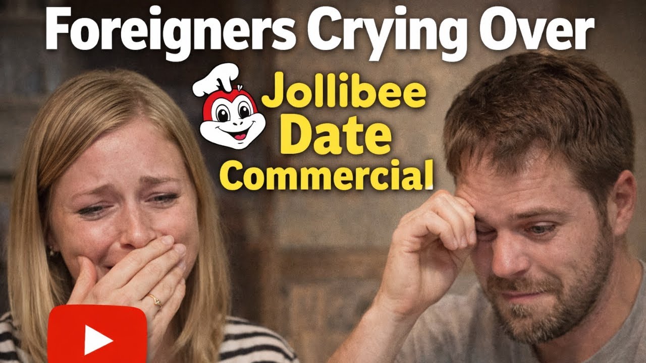 Иностранцы плачут из-за рекламного ролика Jollibee о свидании | Эмоциональная реакция