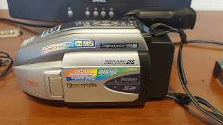 A Camcorder That Takes VHSC Tapes & SD Cards  Panasonic Palmcorder PVL452D