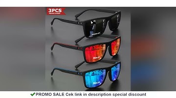 2025 New Square Frame Polarized Sunglasses High-Quality Spring Hinges Multicolor Coated Lenses for V