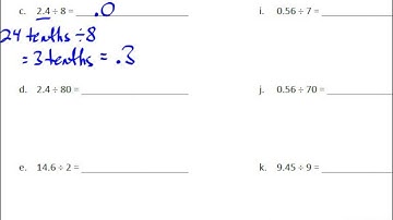 December 11   Module 2   Lesson 24   Division with Decimals