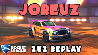 Joreuz Ranked 2v2 POV #334 - Joreuz & nick VS notra & guh - Rocket League Replays