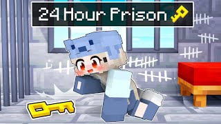 ❤️Escaping from a 24 HOUR PRISON in Minecraft!