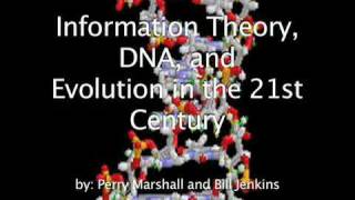 Information Theory, DNA and Evolution in the 21st Century Opening Title @Evolution2