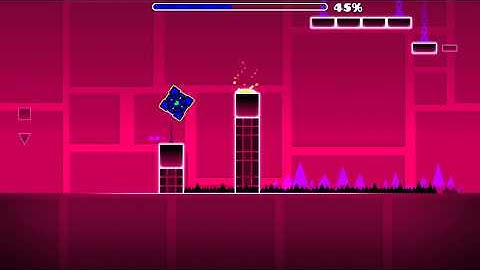 Geometry Dash Back on Track Level 2 100%  All 3 Coins