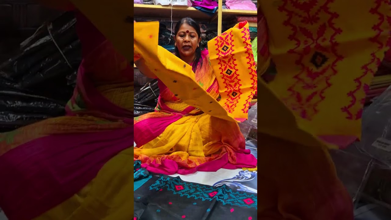 জামদানি তসর (operation Sedur).... মাত্র 1300 টাকায় ।। 