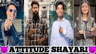 Attitude Shayari👿|| Attitude Status Video🔥|| Boys Attitude Video🖤|| Girls Attitude Video👿|| #viral