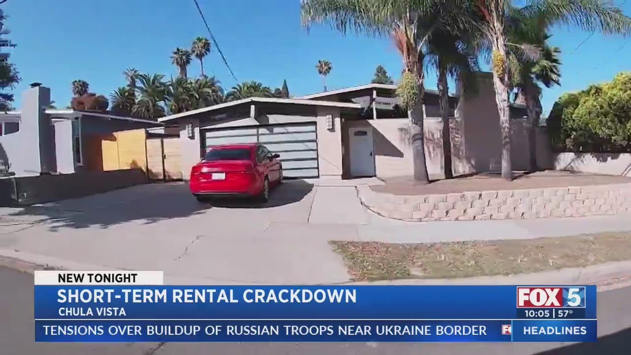 Chula Vista OKs ShortTerm Rental Crackdown YouTube