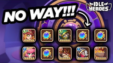 Idle Heroes - NO WAY!!! Quad Sphere Pull!!!