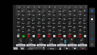 Caustic 3 ~ @NDroiD ~ how to Compose Beat Live