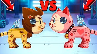 LEGENDARY TANK KITTY in 1 vs 1 FIGHTS ONLINE BATTLE MODE - Hills of Steel