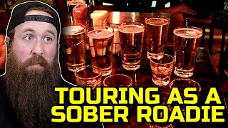 Trying To Stay Sober On Tour With Bands That Party