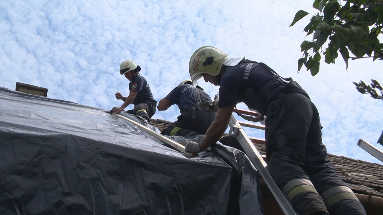 Hatalmas pusztítást végzett a jégeső és a vihar Nagyecseden