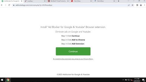 Adblockology.com malicious pop-up removal.