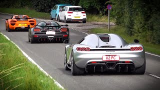 Supercars Arriving At Scd Secret Meet 2023