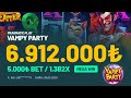 Vampy Party'de 2.BÜYÜK VURGUN!🧛 | 5000 TL bet ile tam 6.912.000 TL Kazanç Biabet'te!🔥