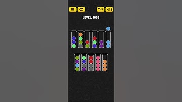 Ball Sort - Color Puzzle Game - Level 1006 - Walkthrough SOLVED by RobotPlayer AI!!!