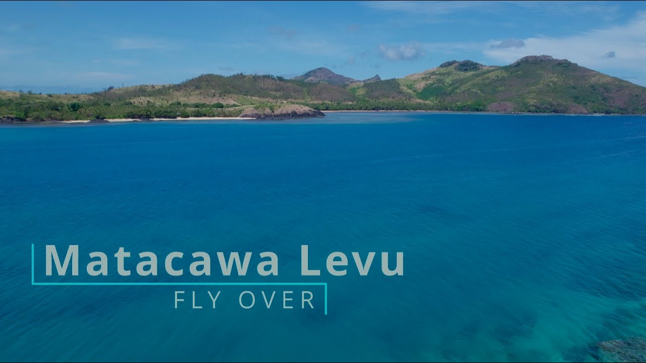 Flying over Matacawa Levu [4K] Fiji - YouTube
